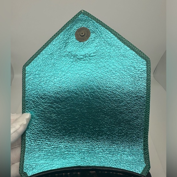 Vintage Ruby Firecat Leather Tote Purse Bag Tassel Designer Southwestern OOAK - Picture 4 of 16